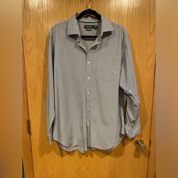 Lauren Ralph Lauren Button Down - Size 17.5 - Picture 1 of 4